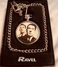 Ravel Kray Twins Pocket Watch with Chain Ronnie Reggie London Gangster Memorabilia
