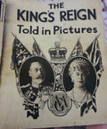 1937 King George VI Queen Elizabeth Coronation Souvenir Royal Family Picture Book x2