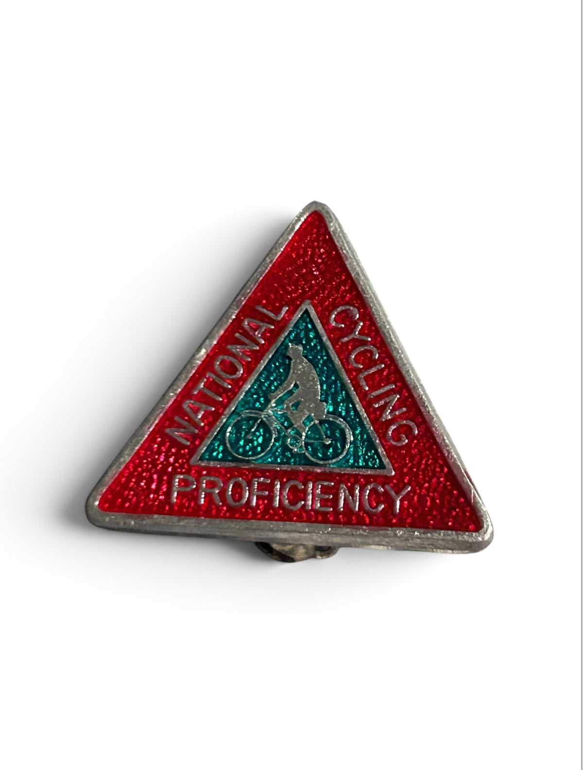 Vintage 1950s 1960s National Cycling Proficiency Enamel Badge