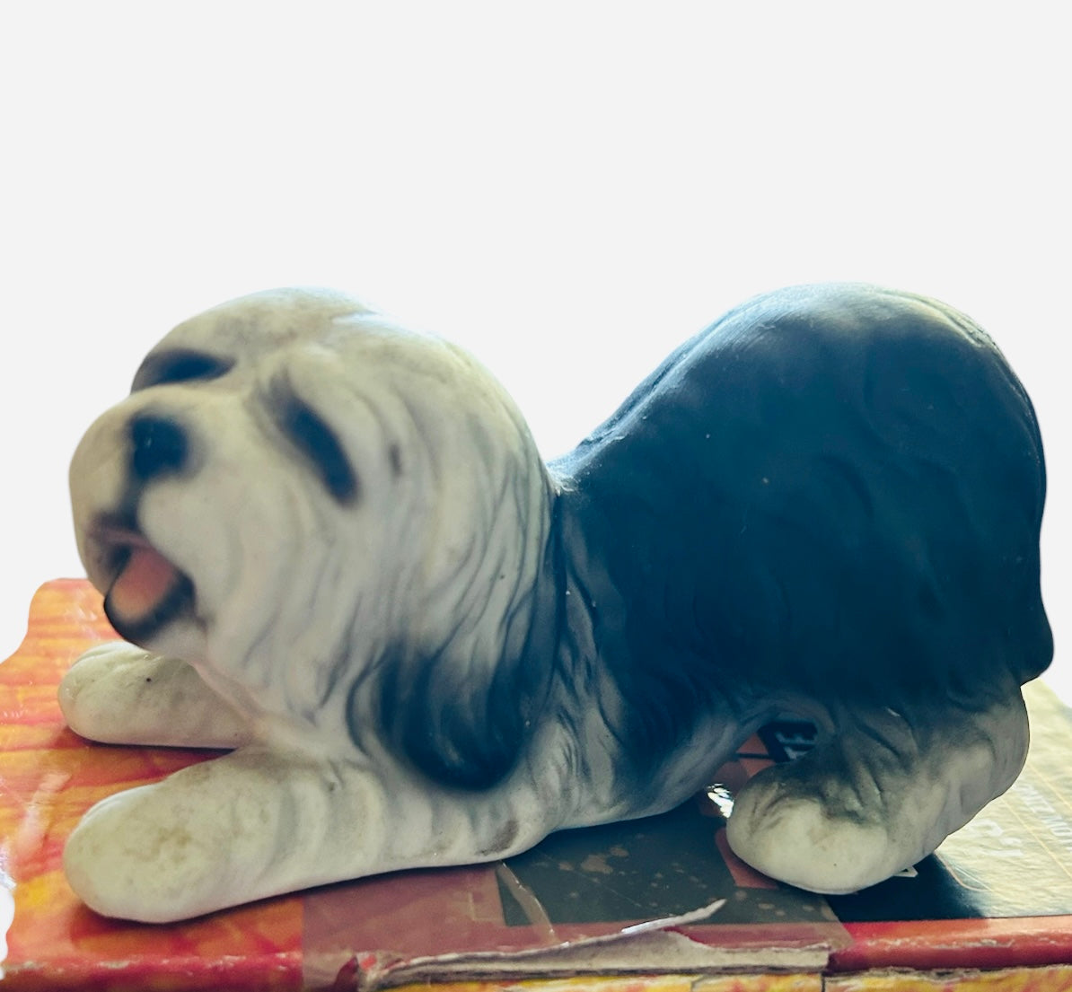 Vintage HHH Harvey Knox Old English Sheepdog Figurine Dulux Dog