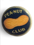 Rare 1940s Pea-Nut Club RAF Guinea Pig Club Fundraising Badge