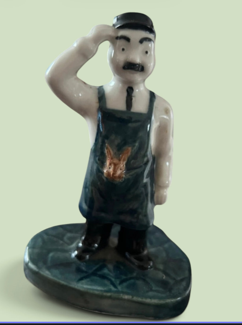 Vintage 1957 Carlton Ware Guinness Zoo Keeper Figure GA2197A Breweriana