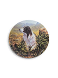 Royal Worcester Danbury Mint Highland Scout Border Collie John Silver Collector Plate