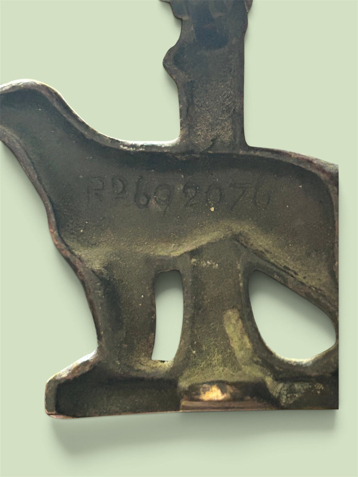 English Setter Door Knocker Circa 1922